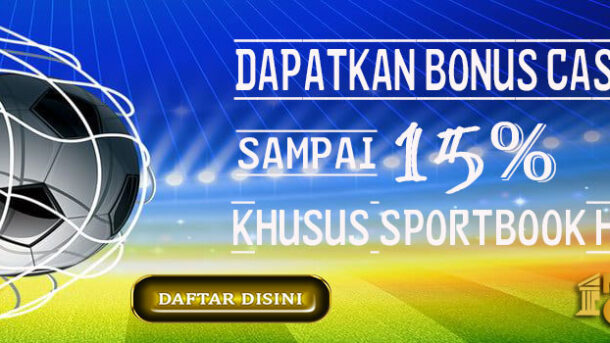 Cashback Tertinggi 15% Sportbook Museumbola